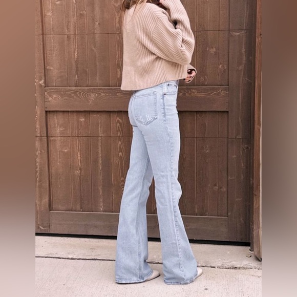 Denim - High Rise Bootcut Flare Jeans Light Wash NWT